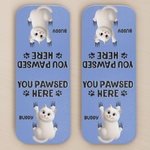 Custom Leather Magnetic Bookmark - Personalized  Bookish Gifts For Book Lovers, Bookworms, Cat Mom And Dad - Lost In Chapters