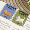 Custom Leather Magnetic Bookmark - Personalized  Bookish Gifts For Book Lovers, Bookworms, Dog Dad And Mom, Cat Owners - Lost In A Good Book