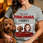 Custom Unisex T-shirt, Premium T-shirt, Hoodie - Personalized Birthday Gifts For Dog Cat Lovers, Dog Dad And Mom, Cat Owners - Dreaming In Pawprints