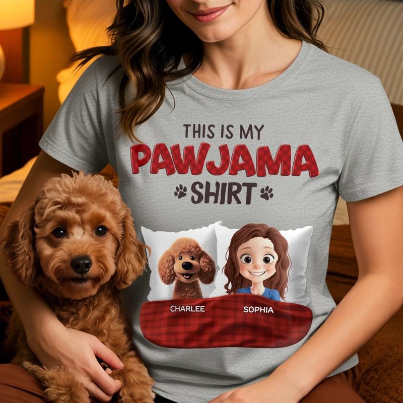 Custom Unisex T-shirt, Premium T-shirt, Hoodie - Personalized Birthday Gifts For Dog Cat Lovers, Dog Dad And Mom, Cat Owners - Dreaming In Pawprints