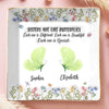 Custom Butterfly Full-Print Jewelry Dish - Personalized Best Friend Birthday Gifts For Women, Besties, Sisters, BFF  - Friends Are Flowers That Never Fade