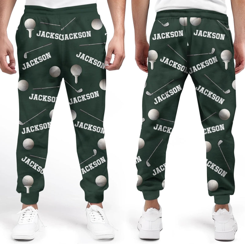Custom Unisex Sweatpants - Personalized Christmas Birthday Golf Gifts For Men, Women - Game On Always