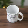 Custom Mug - Personalized Birthday Gifts For Mom, Daughter - Love Passed From Heart To Heart