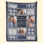 Custom Photo Couple Love Gifts - Personalized Blanket