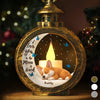 Custom Candlelight Lantern Ornament - Personalized Pet Christmas Memorial Sympathy Gifts For Dogs - Forever My Little Star