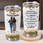 Custom Tumbler - Personalized Best Friend Birthday Gifts For Women, Besties, Sisters, BFF - Our Friendship Our Vintage
