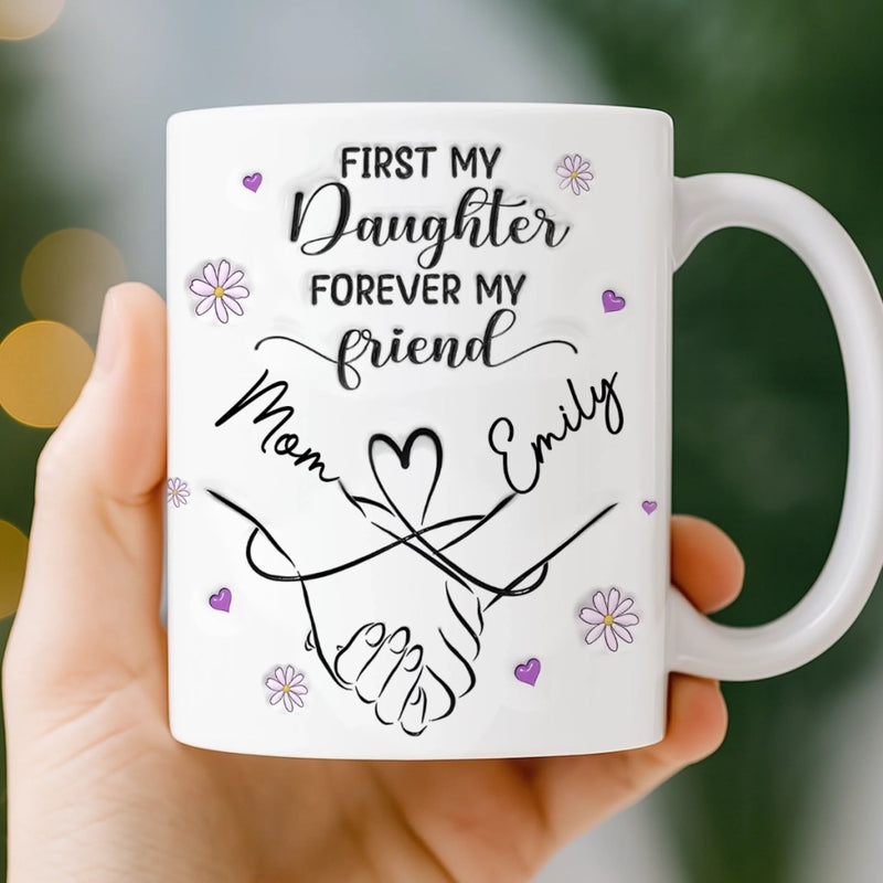 Custom Mug - Personalized Birthday Gifts For Mom, Daughter - You Are My Safe Place