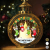 Custom Candlelight Lantern Ornament -  Personalized Christmas Birthday Gifts For Mom, Dad, Brother, Sister, Kids - Love And Joy Fill Christmas