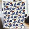 Custom Football Blanket - Personalized Gift For Birthday, Football Football Lovers, NFL Fans, Sport Lovers, Senior Graduation Gift - Proud Football Family