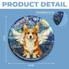 Custom Photo Ceramic Ornament - Personalized Pet Christmas Memorial Sympathy Gifts For Dogs, Cats - Companions Forever In Our Hearts