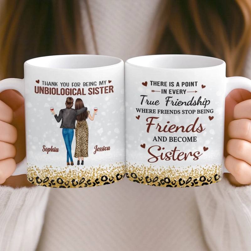 Custom Mug - Personalized Best Friend Birthday Gifts For Women, Besties, Sisters, BFF - Better With You