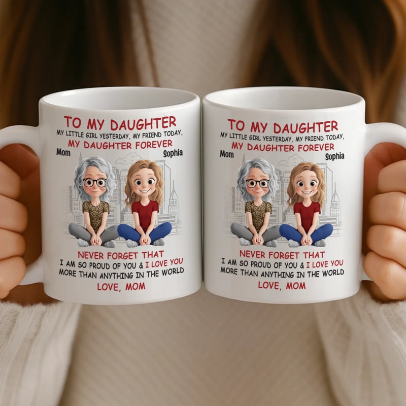 Custom Mug - Personalized Birthday Gifts For Mom, Son, Daughter - My Child My Forever Gift