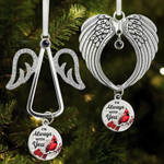 Custom Photo Projection Ornament With Charm - Personalized Christmas Memorial Sympathy Gifts For Loss Of Mom, Dad - Forever In The Hearts Of Many