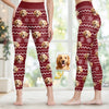 Custom Photo Women Leggings - Personalized  Christmas Birthday Gifts For Dog Cat Lovers, Dog Dad And Mom, Cat Owners - Pawty All The Way