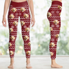 Custom Photo Women Leggings - Personalized  Christmas Birthday Gifts For Dog Cat Lovers, Dog Dad And Mom, Cat Owners - Pawty All The Way