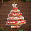 Custom Acrylic Ornament - Personalized Christmas Birthday Gifts For Mom, Dad, Brother, Sister, Kids - Home Filled With Love