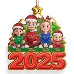 Custom Name Christmas Family Gifts - Personalized Ornament