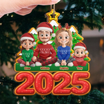 Custom Name Christmas Family Gifts - Personalized Ornament