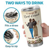Custom Tumbler - Personalized Best Friend Birthday Gifts For Women, Besties, Sisters, BFF - Besties Fuel Each Other
