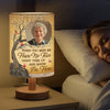Custom Photo Every Time It Shines, Know My Heart Is Near - New Arrival, Memorial Personalized Custom Linen Bedside Table Lamp - Sympathy Gift For Family Members AMZ