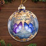 Custom Acrylic Ornament - Personalized Christmas Memorial Sympathy Gifts For Loss Of Mom, Dad - Treasured Beyond Time
