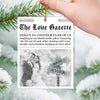 Custom Photo Acrylic Ornament - Personalized Anniversary Christmas Wedding Gifts For Husband And Wife, Him And Her - Daily Dose Of Us