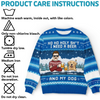 Custom Unisex Ugly Sweatshirt - Personalized  Christmas Birthday Gifts For Dog Lovers, Dog Dad And Mom - Jingle All The Paws