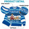 Custom Unisex Ugly Sweatshirt - Personalized  Christmas Birthday Gifts For Dog Lovers, Dog Dad And Mom - Jingle All The Paws