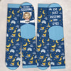 Custom Crew Socks - Personalized Birthday Gifts For Besties, Sisters, BFF, Family, Yourself - You Deserve Warm Toes