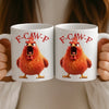 Custom Mug - Personalized Funny Gifts For Best Friends, Family, Coworker, Work Bestie - My Resting Squawk Face