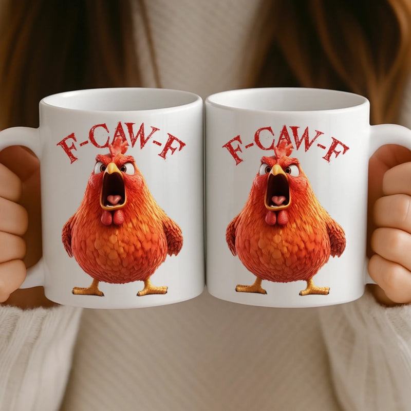 Custom Mug - Personalized Funny Gifts For Best Friends, Family, Coworker, Work Bestie - My Resting Squawk Face