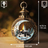 Custom Candlelight Lantern Ornament - Personalized Pet Christmas Memorial Sympathy Gifts For Dogs, Cats - Miss You In Every Quiet Moment