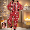 Custom Photo Adult Onesie - Personalized Anniversary Christmas Wedding Gifts For Husband And Wife, Him And Her - The Ultimate Proof Of Love
