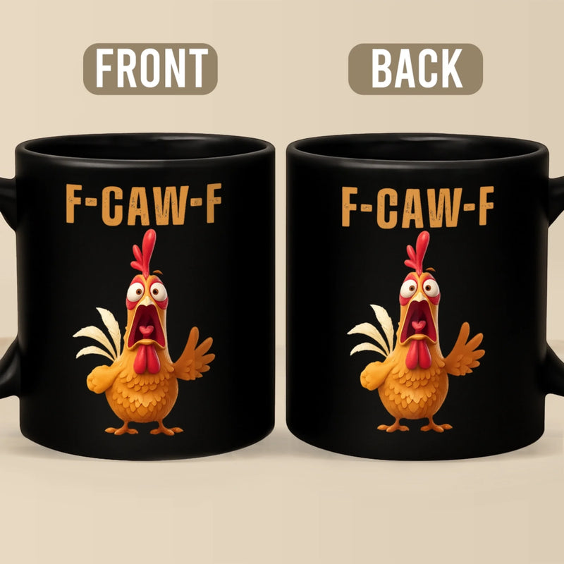 Custom Mug - Personalized Funny Gifts For Best Friends, Family, Coworker, Work Bestie - My Resting Squawk Face