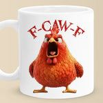 Custom Mug - Personalized Funny Gifts For Best Friends, Family, Coworker, Work Bestie - My Resting Squawk Face