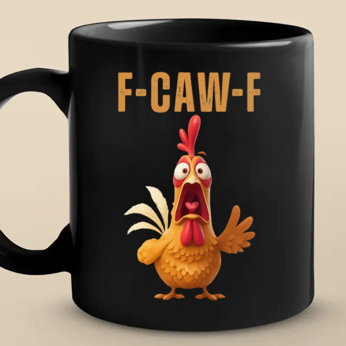 Custom Mug - Personalized Funny Gifts For Best Friends, Family, Coworker, Work Bestie - My Resting Squawk Face