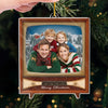 Custom Photo Acrylic Ornament - Personalized Christmas Birthday Gifts For Mom, Dad, Brother, Sister, Kids - Where Our Story Sparkles Most