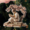 Custom Acrylic Ornament - Personalized Christmas Bookish Gifts For Book Lovers, Bookworms, Readers - Serenity In Every Page