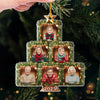 Custom Photo Acrylic Ornament - Personalized Christmas Birthday Gifts For Mom, Dad, Brother, Sister, Kids - Homegrown Happiness Since Forever