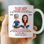 Custom Mug - Personalized Anniversary Wedding Gifts For Husband And Wife, Him And Her - I Found My Forever In You