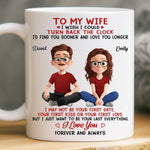 Custom Mug - Personalized Anniversary Wedding Gifts For Husband And Wife, Him And Her - I Found My Forever In You
