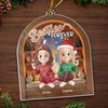 Custom Acrylic Ornament - Personalized Best Friend Christmas Birthday Gifts For Women, Besties, Sisters, BFF - Forever My Partner In Joy