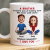 Custom Mug - Personalized Birthday Gifts For Brother, Sister - Our Family Our Joy