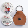 Custom Pocket Hug - Personalized Birthday Gifts For Mom, Son, Daughter - A Hug To Keep