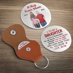 Custom Pocket Hug - Personalized Birthday Gifts For Mom, Son, Daughter - A Hug You Can Hold