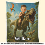 Custom Photo Blanket - Personalized Birthday Gifts For Kids - Sunshine In Every Giggle