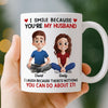 Custom Mug - Personalized Anniversary Wedding Gifts For Husband And Wife, Him And Her - Loving You Always More