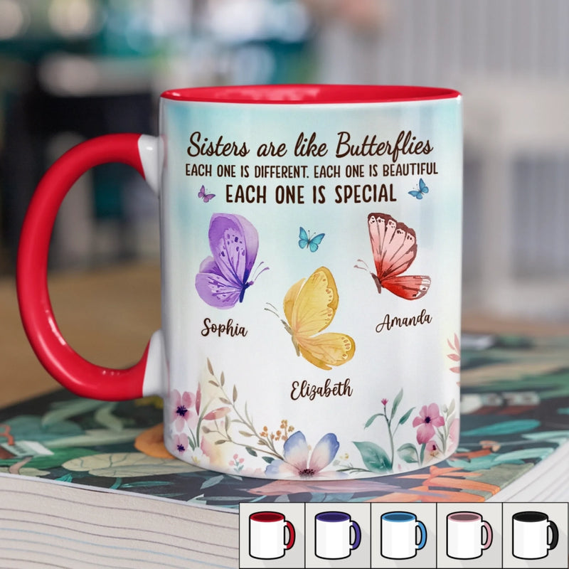 Custom Accent Mug - Personalized Best Friend Birthday Gifts For Women, Besties, Sisters, BFF - Some Bonds Need No Words