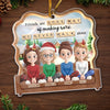 Custom Acrylic Ornament - Personalized Best Friend Christmas Birthday Gifts For Women, Besties, Sisters, BFF - We Laugh In Sync