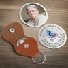 Custom Photo Cardinal Pocket Hug - Personalized Memorial Sympathy Gifts For Loss Of Mom, Dad - Always In My Heart Forever Near